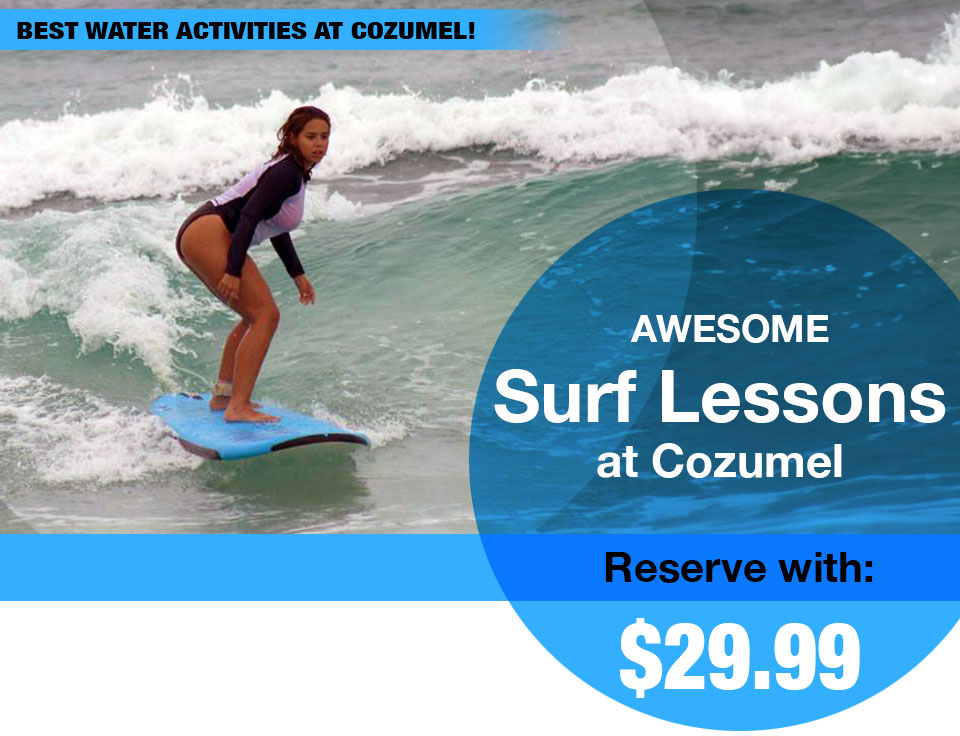 Surf Lessons at Cozumel